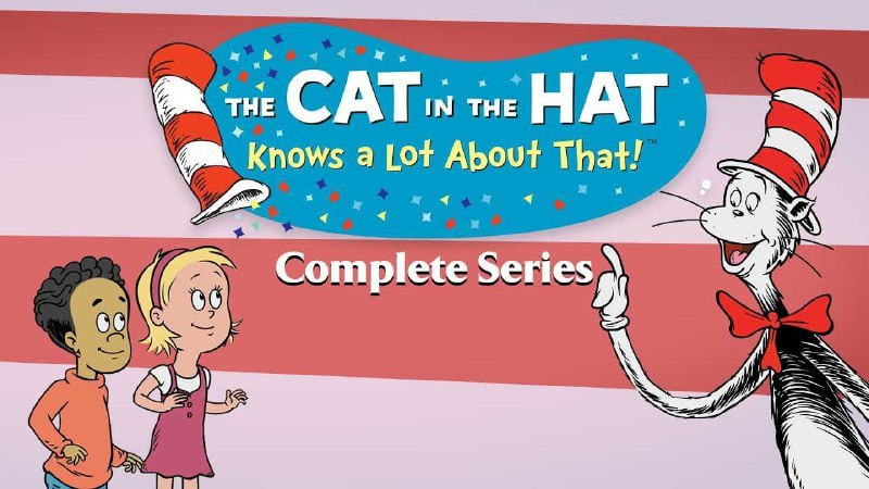 苏斯博士英语启蒙经典动画《万事通戴帽子的猫 The Cat in the Hat Knows a Lot About That (1-3季) 》-落羽网