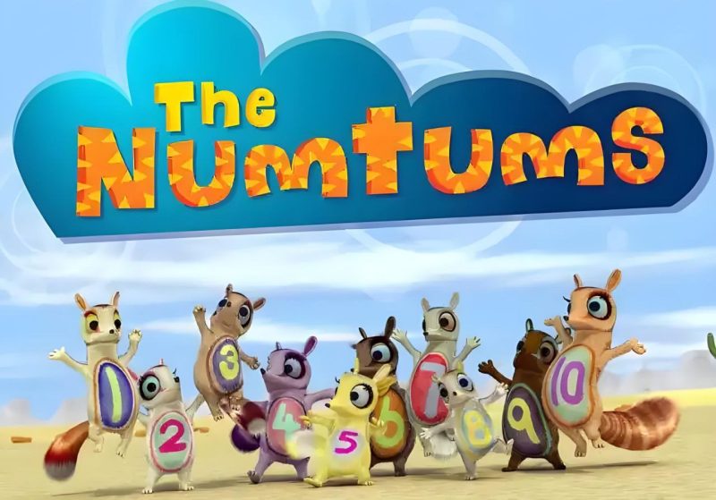 BBC英语数学启蒙动画片《数字虫 The Numtums (1-3季)》-落羽网