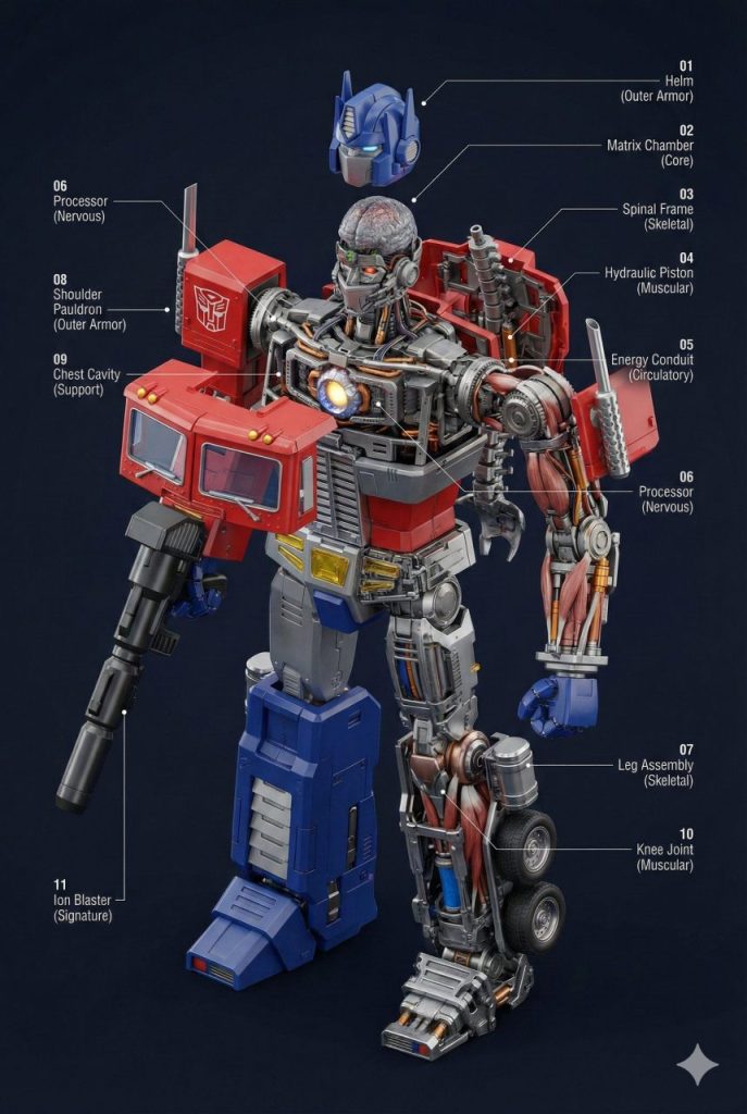 图片[4]-一个提示词就能“解剖”任何生物的身体构造-落羽网